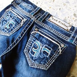 Rock Revival jeans size 26 Stacey Straight jeans